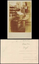 Postkaart Haarlem Kathedrale Orgel Register 1909   Holland