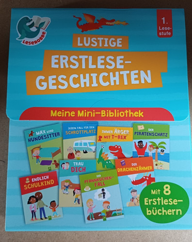 Leserobbe lesestufe lustige - 1.,