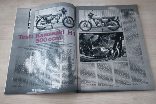 Motorrad 1972 kawasaki 1 - 09/1972, h