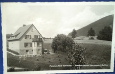 PK, Pension Haus Schneider, Görbersdorf Schlesien 1935 Annaberg Erzgebirge