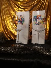 2 Ritzenhoff Cocktailgläser Wein Saft Schorle Football Soccer Design Torbh Neu