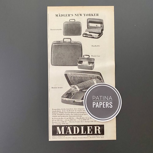 1962 mädler offenbach koffer - 1962,