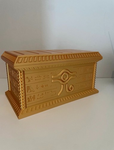 Yugioh gold sarkophag deckbox - yugioh,