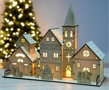 Häuserreihe LED-Beleuchtung