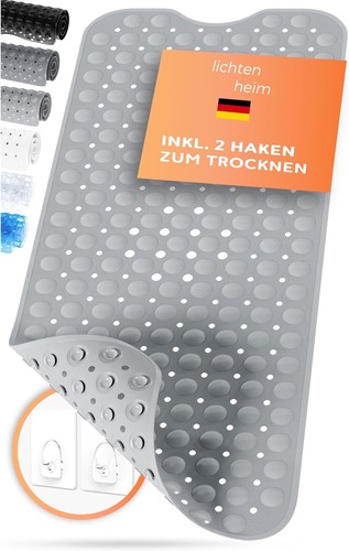 Badewannenmatte mit haken - xl,