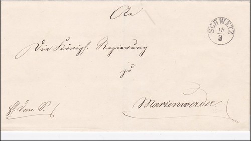 Preussen brief von - brief,