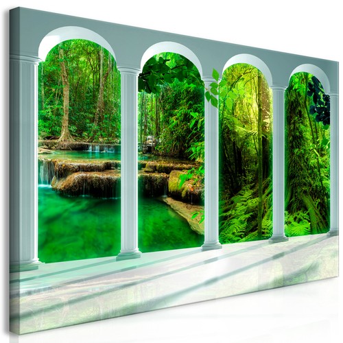 Natur fenster wald meer vlies - wald,