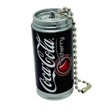 Handgefertigte KIRSCH KOKS DOSE KUGEL Aufhänger HÄNGENDE Deko Weihnachtsbaum COCA COLA