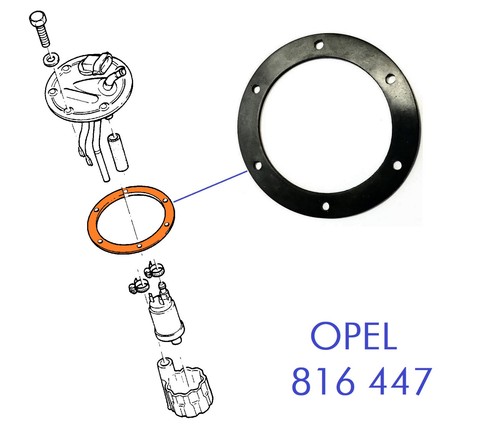 Opel dichtung kraftstofftank - dichtung,