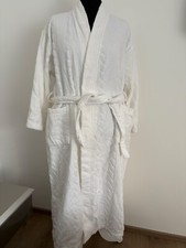 Damen Bademantel MISS ASTOR weiß Gr. 40/42 NEU Baumwolle
