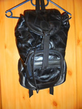  Damen-Leder-Rucksack      Schwarz       NEUWERTIG
