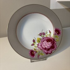 25.03.026 PIP Studio Suppenteller Tiefe Teller Big Flower Khaki 21 cm DM