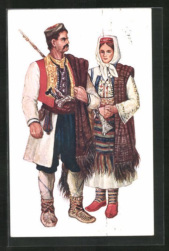 Künstler paar aus - künstler-ak,