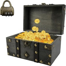 Vintage Schatztruhe Holz klein