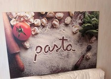 Metallische Magnettafel Pasta 90x60cm MetalBoards Memoboard