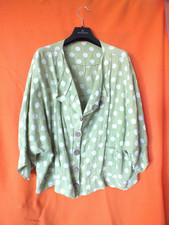 kurze Leinenjacke Luigi Moda