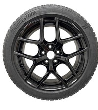 1x Borbet Y 7.0 X 17 LK5x108 ET42 Schwarz Glanz Bridgestone Winterreifen