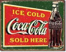 Coca Cola Ice Cold Sold Here