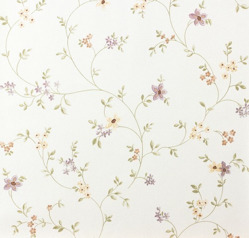 Fleuri pastel vliestapete - pastel,