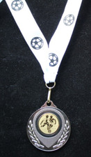 Fußball medaille silber - mm,