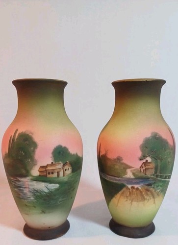 Jugendstil vasen handgemalte - jugendstil,