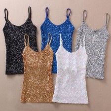 Sexy Paillettenweste