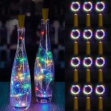 Lichterkette Flaschenlicht