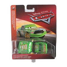 Disney Pixar Cars  CHICK HICKS WITH HEADSET   neu / OVP