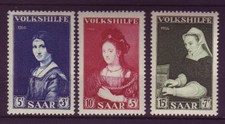Saarland 376-378 Freimarken