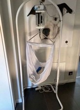 Federwiege mit Motor und Gestell