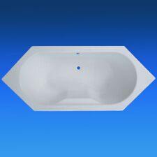 Design Acryl Sechseck-Badewanne Sechseckwanne Knappensee 216 x 90 cm
