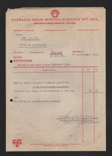 Leipzig brief 1931 - brief,