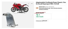 ConStands Adapterplatte Ducati