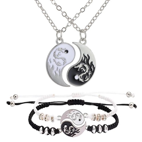 Yin yang paar - yang, halskette