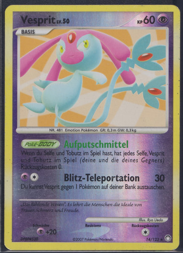 Vesprit 123 reverse holo - vesprit, 14/123