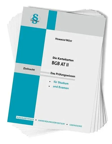 Die karteikarten bgb - die, at