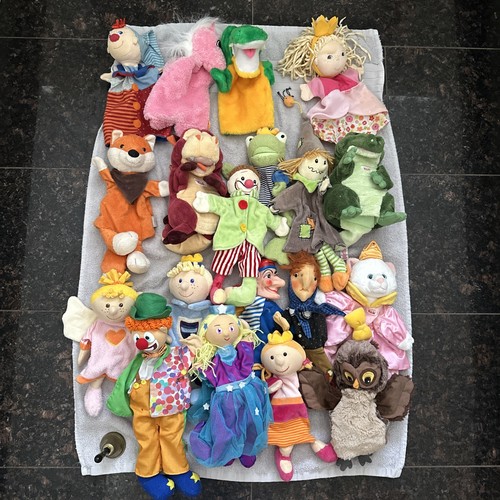 Handpuppen prinzessin hexe - prinzessin,