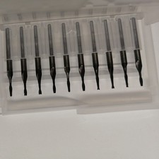 10 vhm fräser 1,60 mm gebraucht cnc fräsen cfk Gfk Holz Plexyglas 