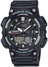 Casio mens watch - with, world