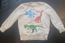 Dino Pullover grau Jungen - C&A - Größe 122 - kaum getragen - sehr guter Zustand