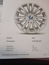ORIGINAL BMW  ALUFELGEN mod. Styling 321 Mit Sommereifen