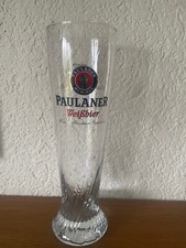 1x  Weizenbierglas Paulaner Weißbier 0,5l