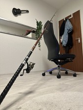 DAM Teleskop Angelrute + Shimano Vintage Rolle