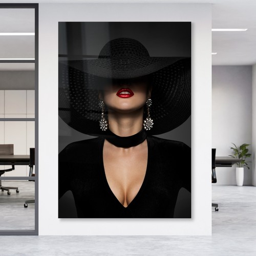 Elegante mode frau kunst - frau,