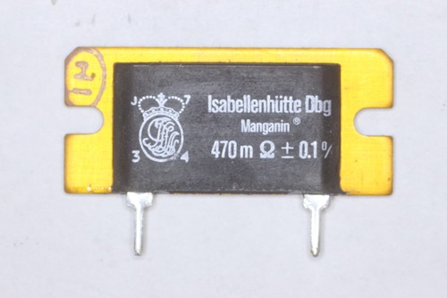 Shunt widerstand 470 milliohm - 470,