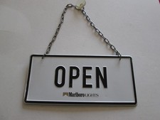 Tür Werbeschild Open / Closed