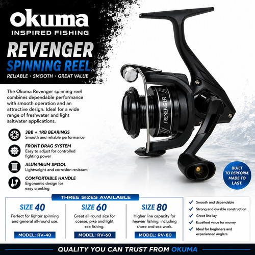 Okuma revenger spinn - revenger,