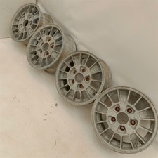 OPEL ADMIRAL B DIPLOMAT B 14 ZOLL 6J Original 4X Felgen Alufelgen Aluminium RiM