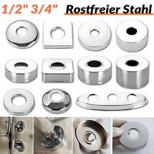 Edelstahl Hahnrosette