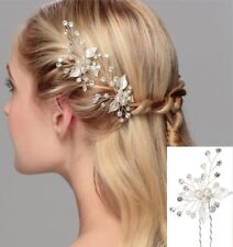 Hochzeit Haarnadeln Haarschmuck Braut Schmuck Perlen Strass Tiara Diademe
